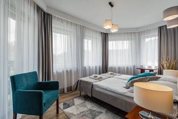 Фото номера Апартаменты с 2 спальнями Отель Hotel Smile Pieniny г. Шавница 2