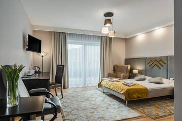 Фото номера Апартаменты с 2 спальнями Отель Hotel Smile Pieniny г. Шавница 4