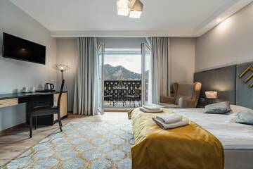 Фото номера Апартаменты с 2 спальнями Отель Hotel Smile Pieniny г. Шавница 5